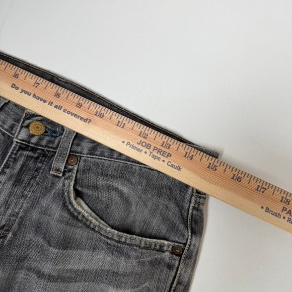 2010‎ Banana Republic Black Faded Distressed Slim Denim Jeans 29x32 - Picture 6 of 6